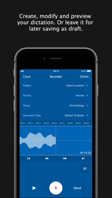 How to cancel & delete Beacon Dictate from iphone & ipad 2