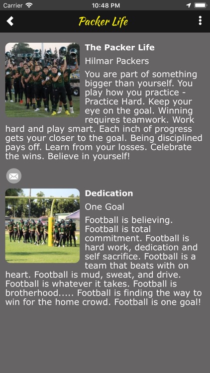 Hilmar Packers Football