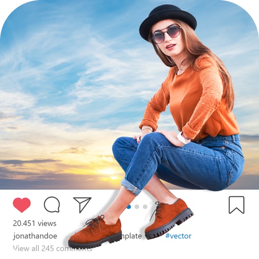 3D Photo Post For Instagram Icon
