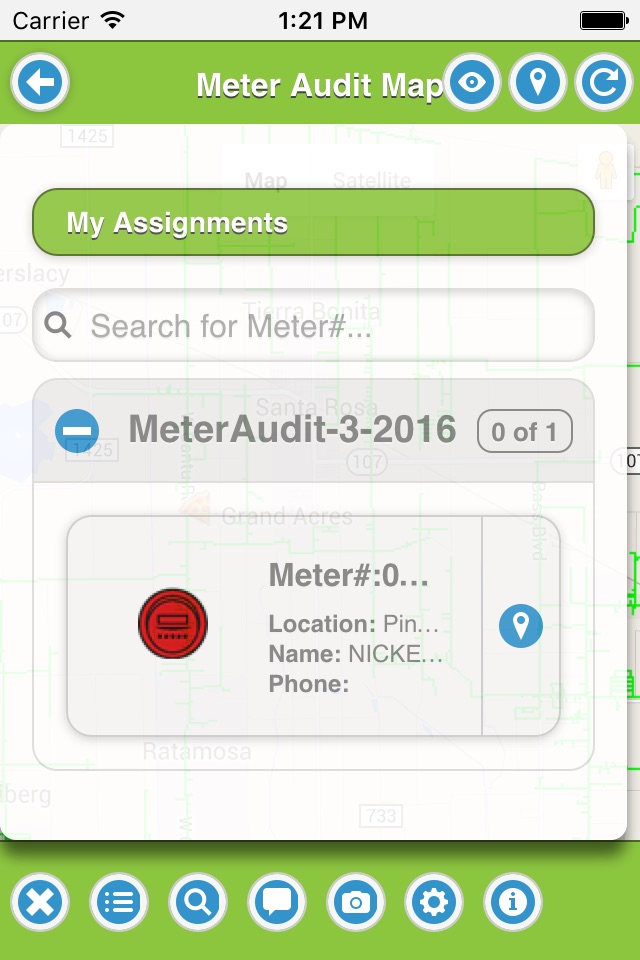 Meter Audit screenshot 2