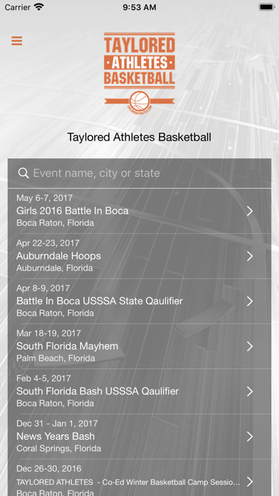 Screenshot #1 pour Taylored Athletes Basketball