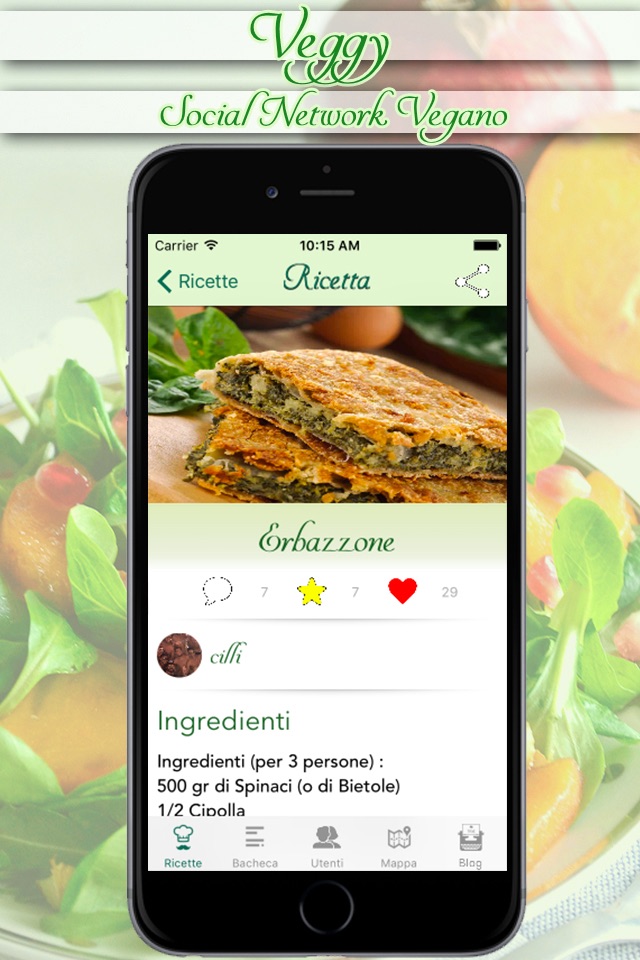 Veggy - Social Network Vegano screenshot 3