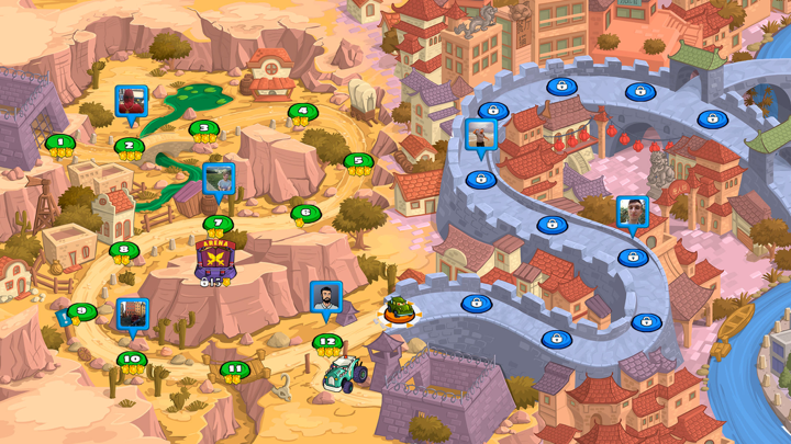 Car Eats Car 3 - 极品赛车大作战 screenshot 8