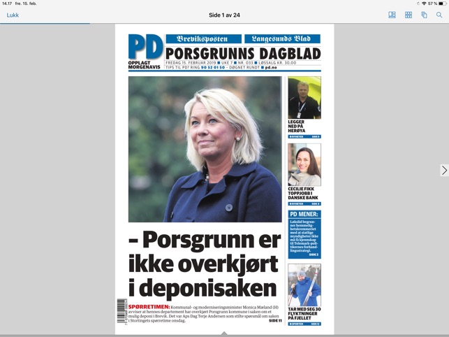 porsgrunn dagblad