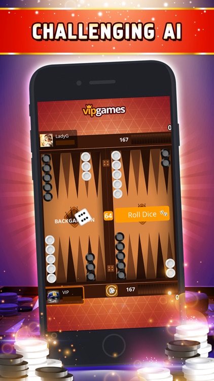 VIP Backgammon - Board Game