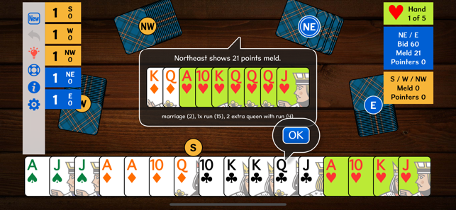 5-Handed Pinochle Gold(圖6)-速報App