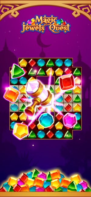 Magic Jewels Quest: Match 3(圖3)-速報App