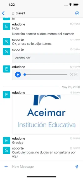 Game screenshot Chat Colegio Marcote apk