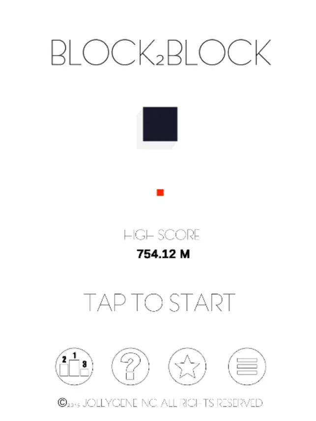 BLOCK2BLOCK, game for IOS