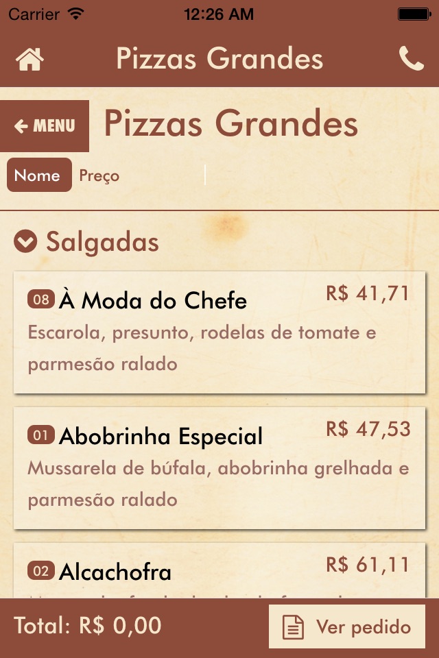 Bona Nova - Pizzas e Esfihas screenshot 2