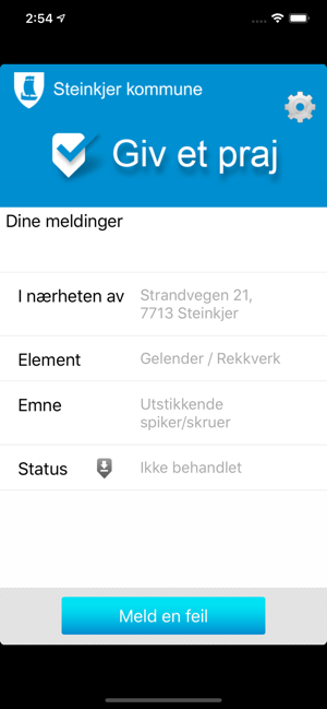 Meld en feil – Steinkjer(圖2)-速報App