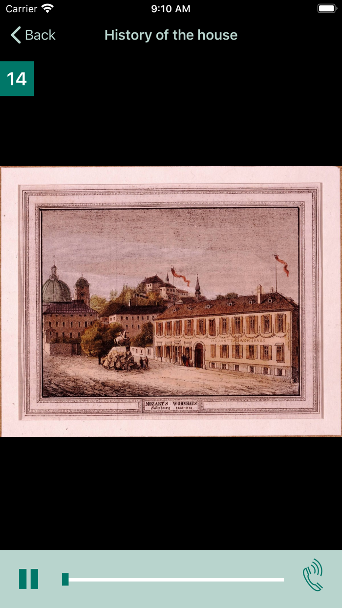 Mozart Wohnhaus AudioGuide