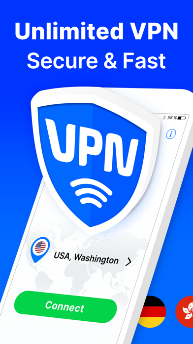 VPN proxy 無制限で安全のおすすめ画像1