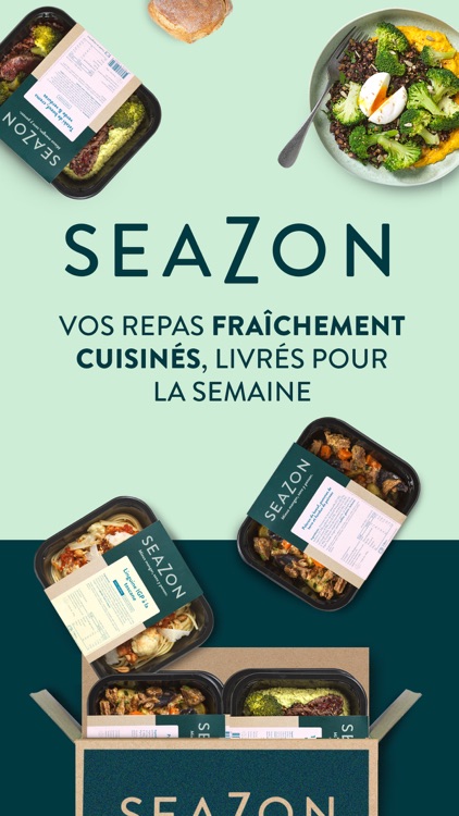 Seazon - Plats cuisinés livrés