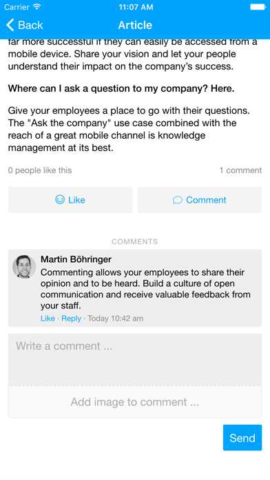 Staffbase Employee App