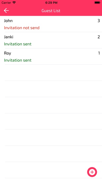 Event Planner - Guests, To-do screenshot-5