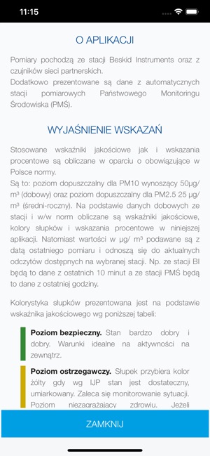 Monitoring Powietrza Poznań(圖3)-速報App