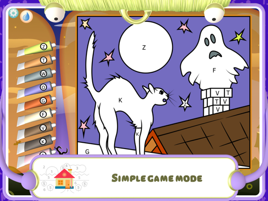 Color by Numbers - Halloween screenshot 3