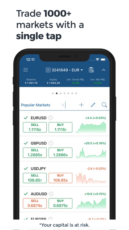 Fondex cTrader: mobile trading screenshot-3