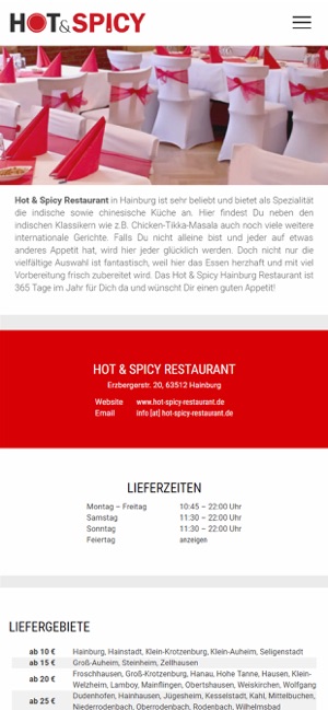 Hot and Spicy (Hainburg)