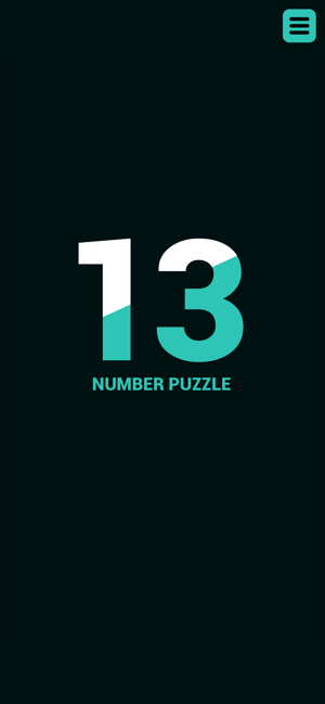 13 Number Puzzle