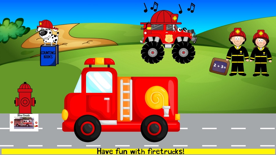 fire trucks for kids
