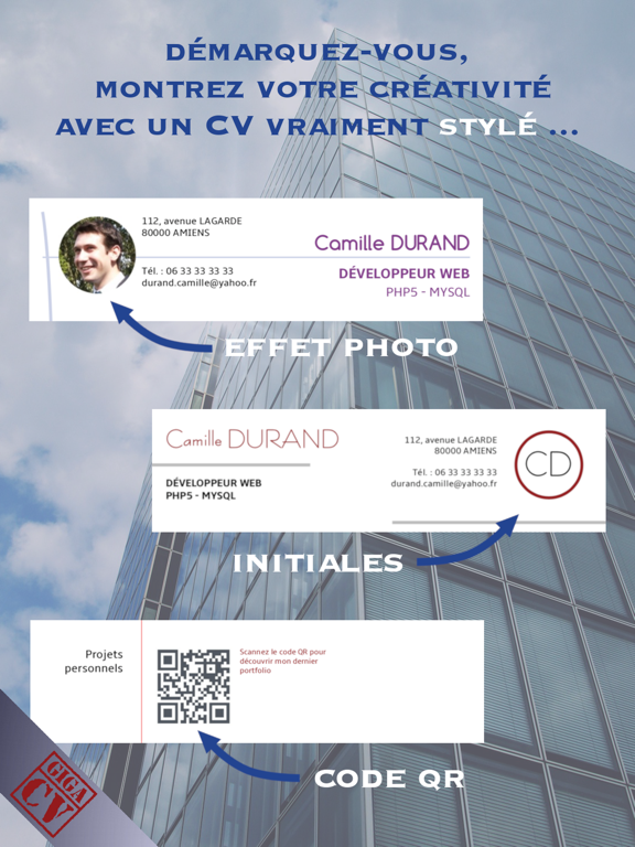 giga-cv Votre CV sur mesure giga-cv Votre CV sur mesure
