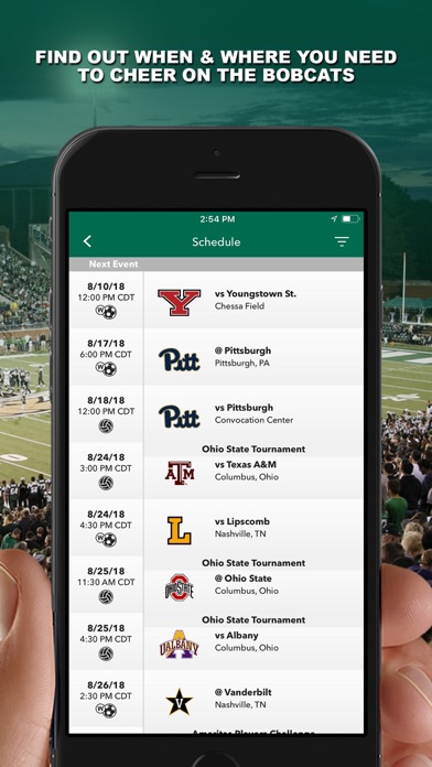 How to cancel & delete Ohio Bobcats Gameday from iphone & ipad 2