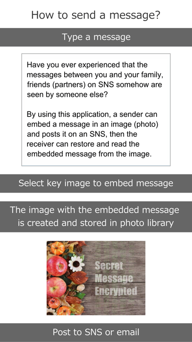 Secret Message Exchange screenshot 2