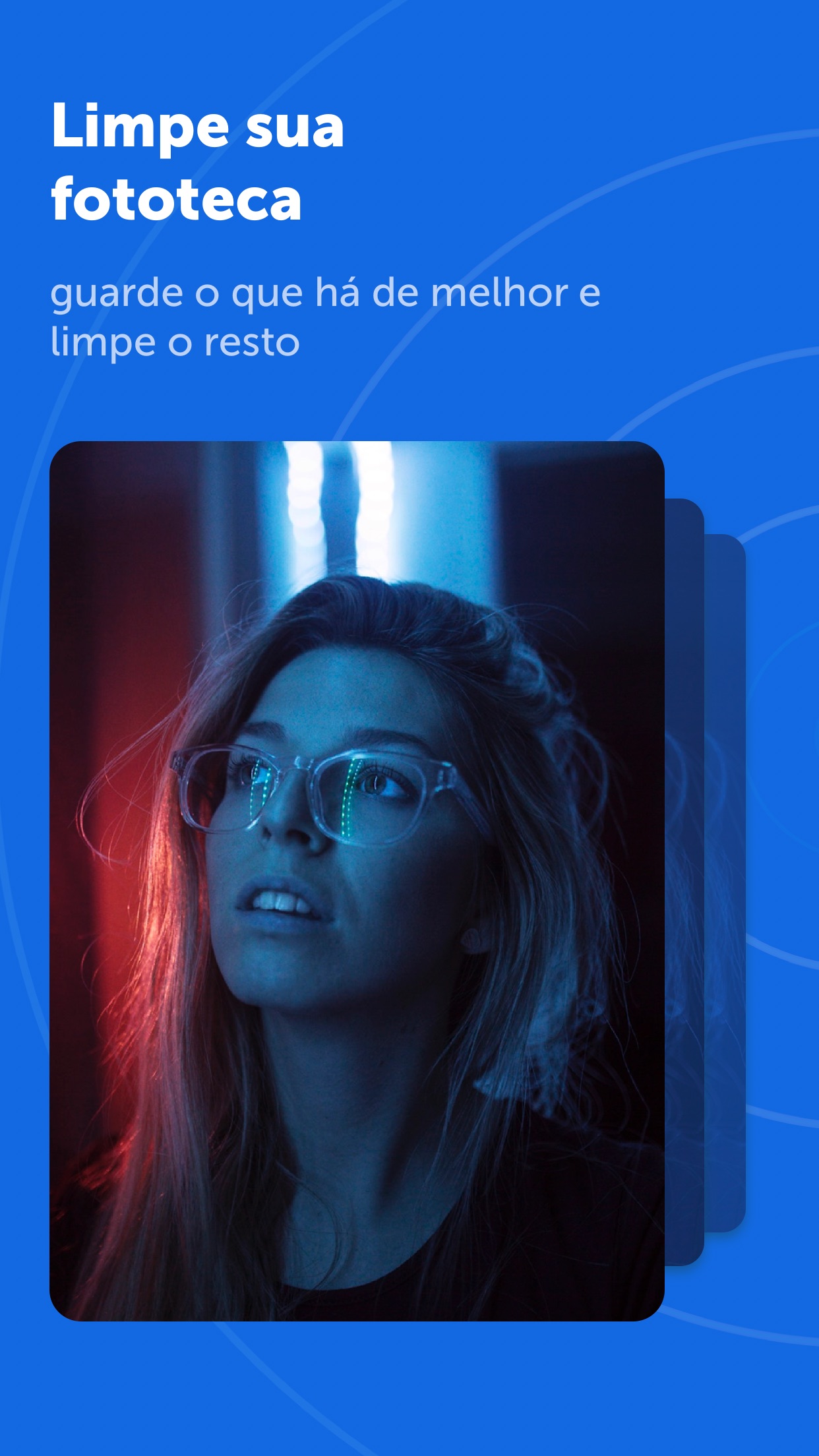 Screenshot do app Gemini Photos