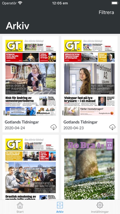 E-tidning GT