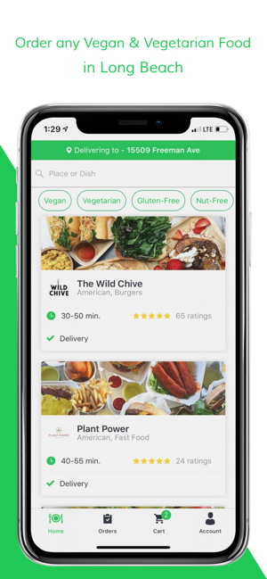 InstaVeggie - Food Delivery(圖1)-速報App