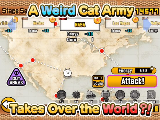 The Battle Cats на iPad
