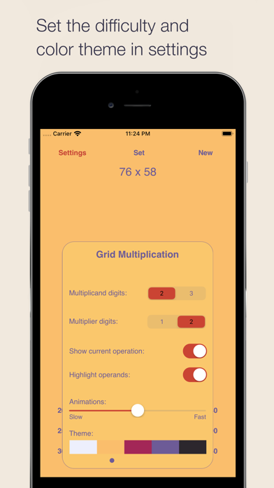 How to cancel & delete Grid Multiplication from iphone & ipad 2