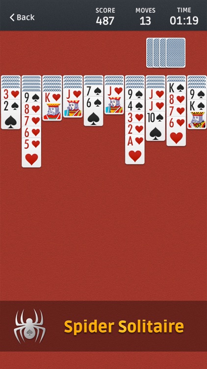 Spider Solitaire ∙ screenshot-0