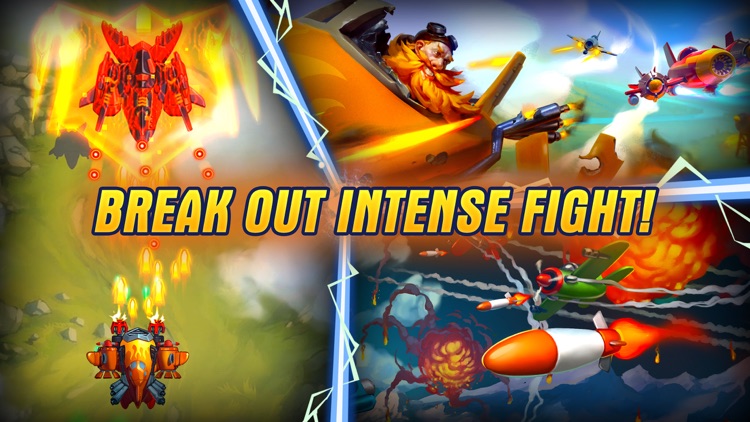 HAWK: Airplane Fighter jet sky screenshot-4