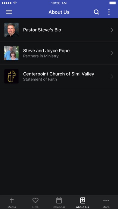 How to cancel & delete Centerpoint Church Simi Valley from iphone & ipad 2