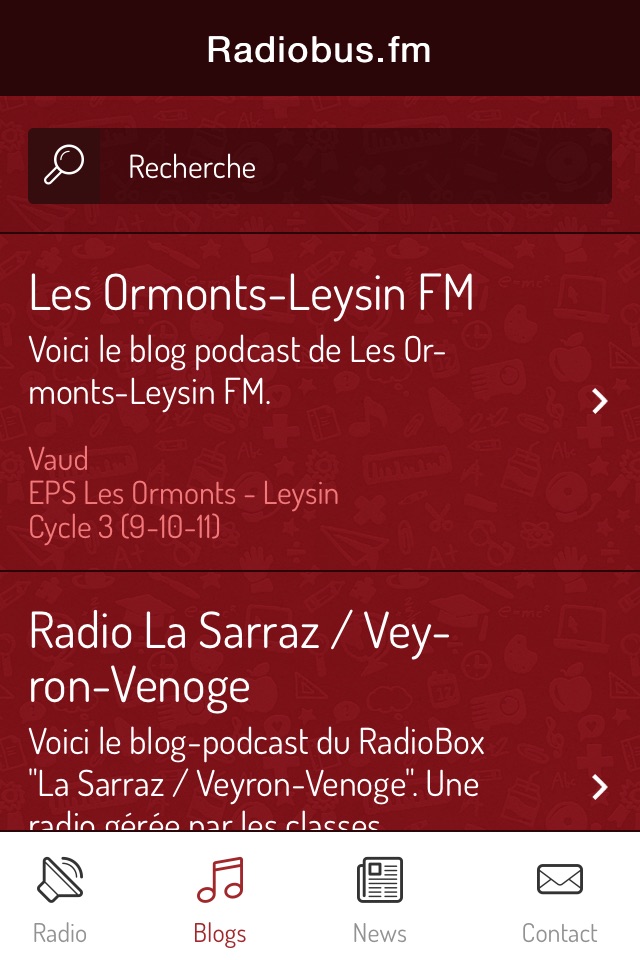 radiobus.fm screenshot 2