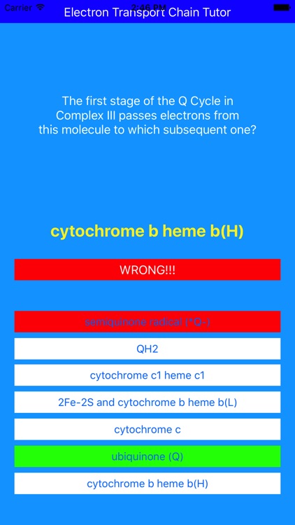 Electron Transport Chain Tutor screenshot-4