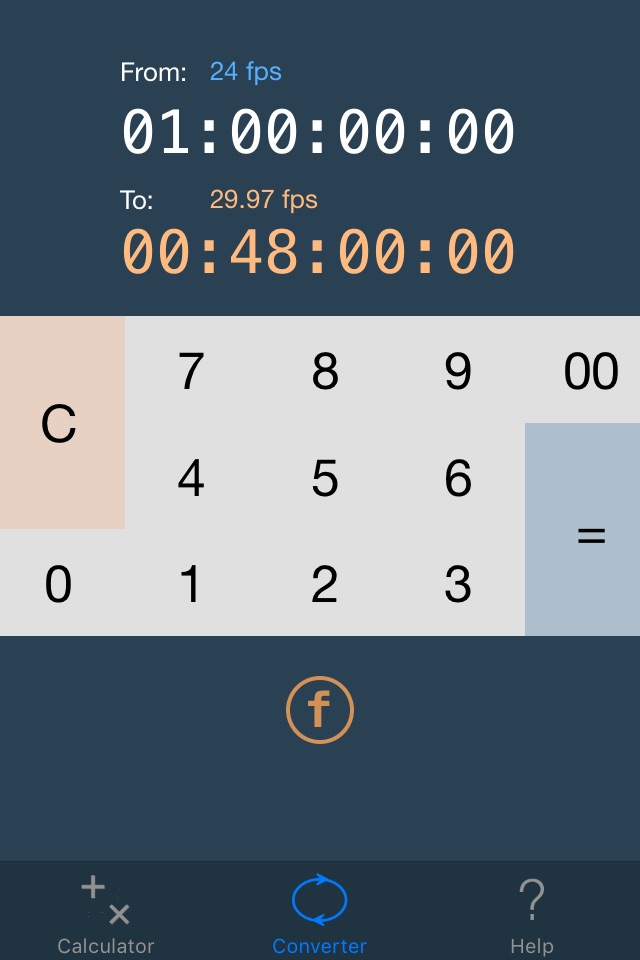 TimeCode Calculator+ screenshot 4