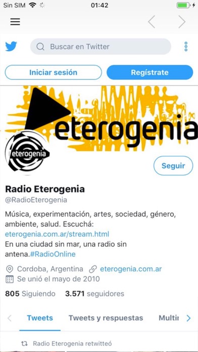 Radio Eterogenia screenshot 4