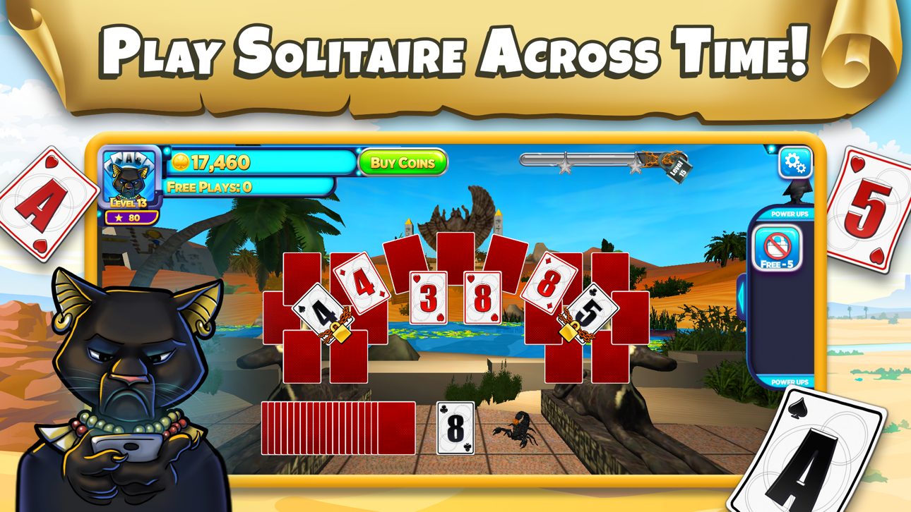 Solitaire Time Warp: Cards Hack screenshot 1 - iOS game interface