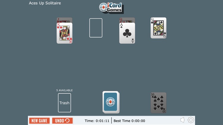 Acesup Card Solitaire