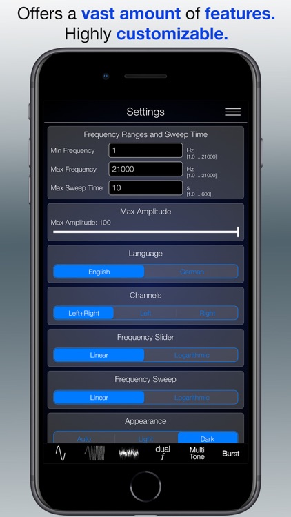 Audio Function Generator PRO screenshot-8
