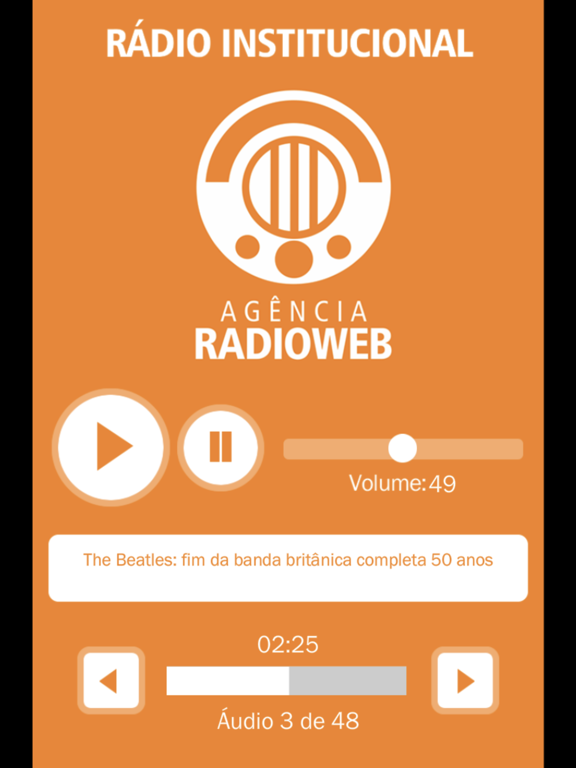 Screenshot #5 pour Rádio Institucional Radioweb