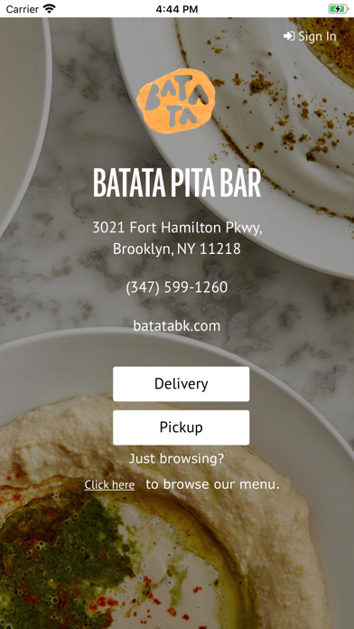 Batata Pita Bar screenshot 2