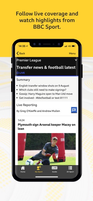 BBC Sport(圖4)-速報App