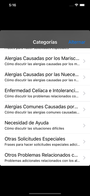 Food Allergies - Spanish(圖6)-速報App