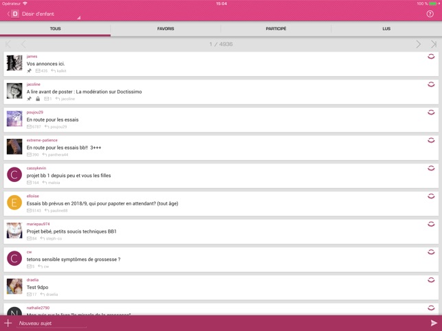 Club Docti Forums Doctissimo On The App Store