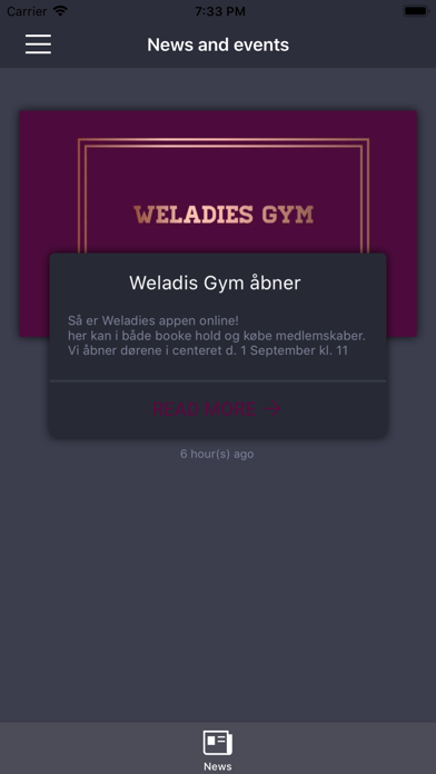 How to cancel & delete WeLadies Gym from iphone & ipad 1